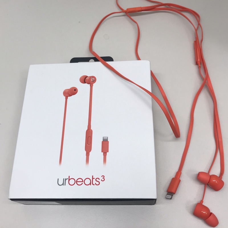 urBeats Beats3 urBeats3 Beats耳道式耳機 全新(Lightning)第三代