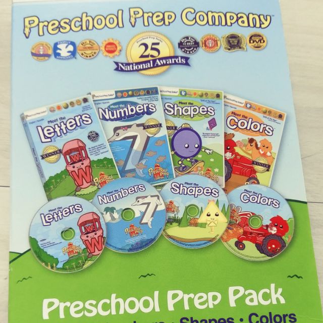 preschool prep 基礎四片