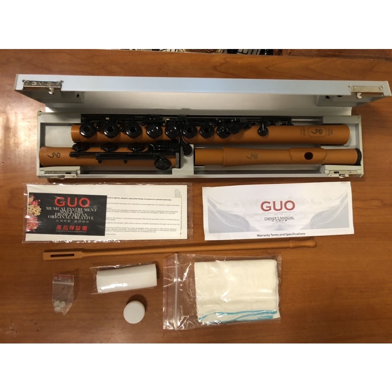 GUO FLUTE New Voice C Flute 本人收藏樂器均為本人面交出售，絕無委託任何代理人。