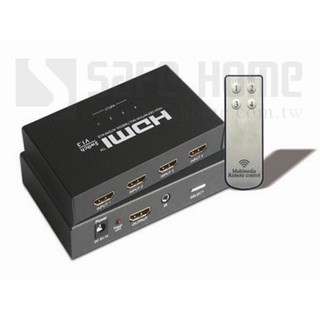HDMI 1.4b+HDCP 1.0/1.1 視訊切換器 1080P,2K 3進1出 附遙控器 SHW103R-A