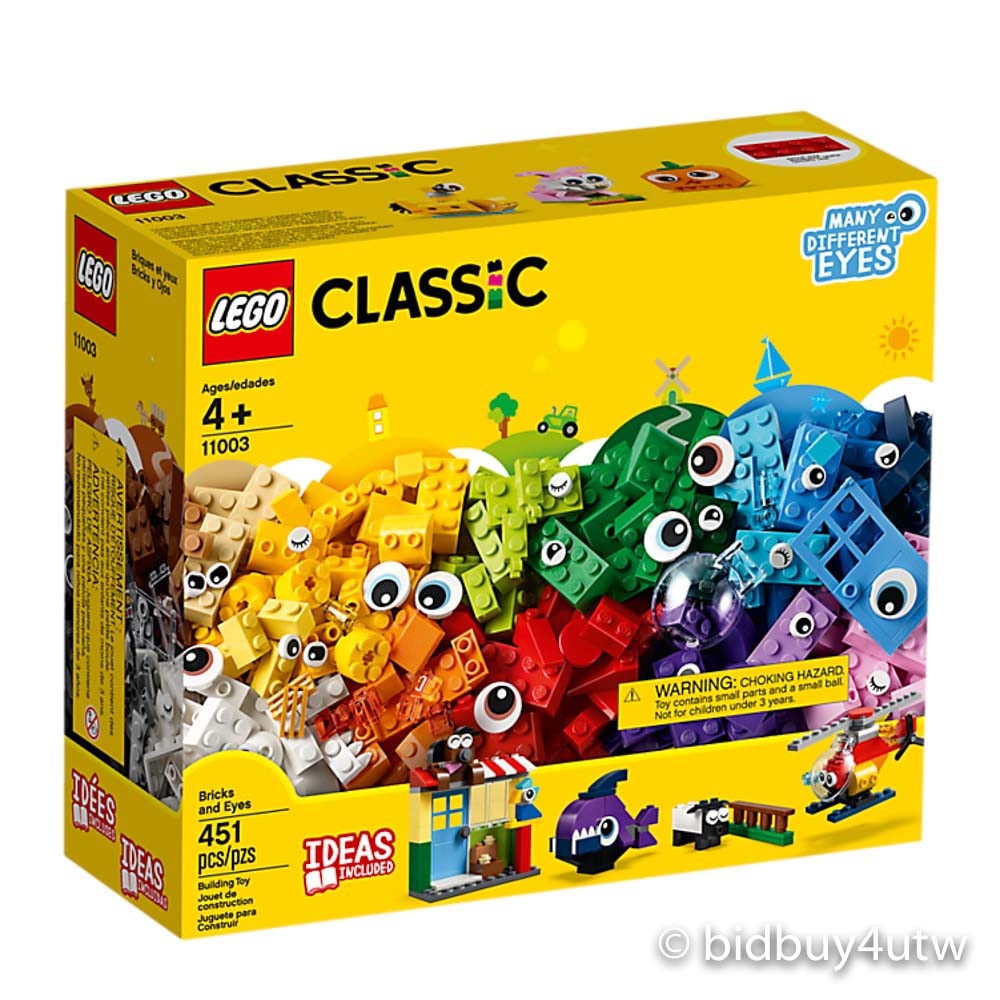 LEGO 11003 經典系列 大眼顆粒套裝【必買站】樂高盒組