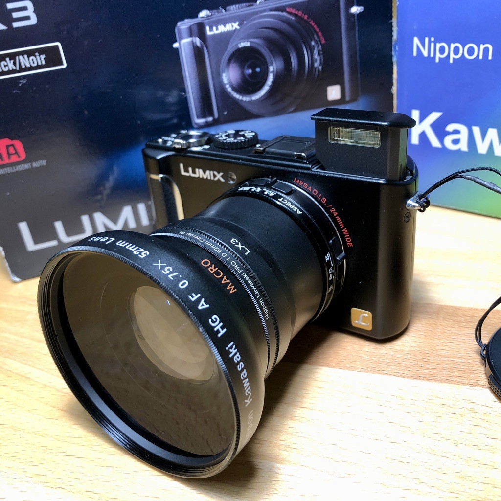 Panasonic LX3 數位相機 類單眼相機 廣角濾鏡 萊卡鏡頭