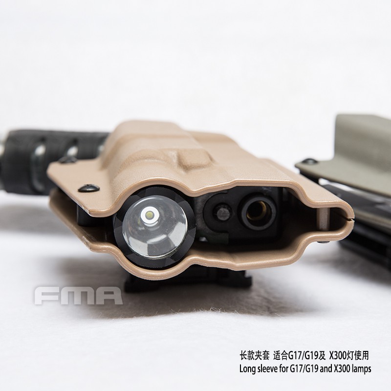 【快易購 附發票】FMA G17/G19及X300燈用 硬式戰術槍套 (BK/FG/DE)-HDP50 HDR50