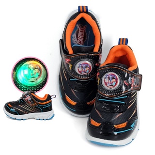 Carbot衝鋒戰士 汽車機器人 布鞋 球鞋 運動鞋 LED 電燈鞋 閃燈鞋 男童 童鞋 鞋 正版授權 台灣製造