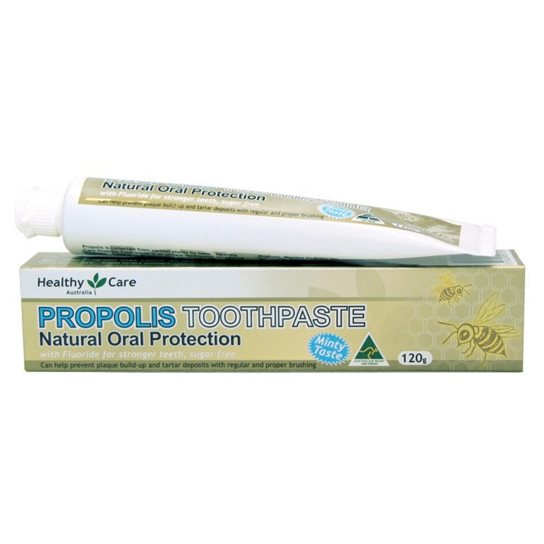 【現貨不用等】澳洲 Healthy Care Propolis Toothpaste 蜂膠牙膏 薄荷口味 120g