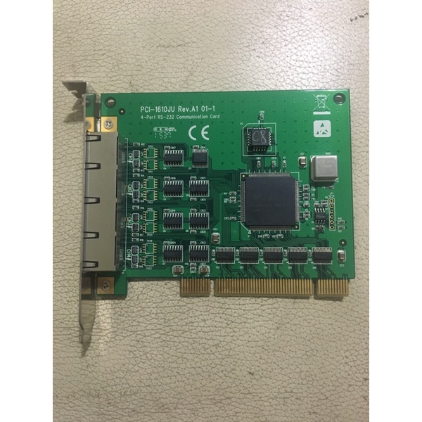 二手 研華 Advantech PCI-1610JU 4埠 介面卡 1610 JU RS232 工控 工業電腦 PCI