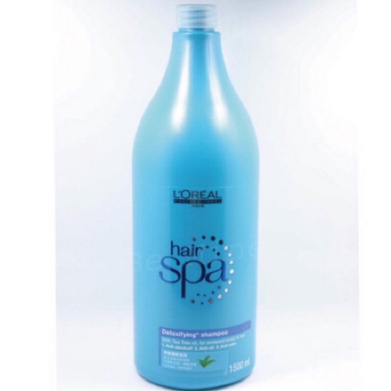 ㊣正品公司貨㊣【 L’OREAL萊雅】Hair SPA 茶樹清新洗髮精 1500ml