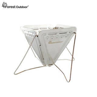 【愛上露營】Forsest Outdoor手沖咖啡架430不鏽鋼 折疊 焚火臺款 咖啡濾架 手沖咖啡過濾器 SP 同款