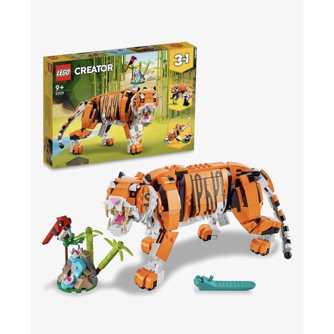 ✈️預購 英國直寄免運✈️ LEGO 樂高 Creator系列 3 in 1 31129 猛虎 老虎 Tiger