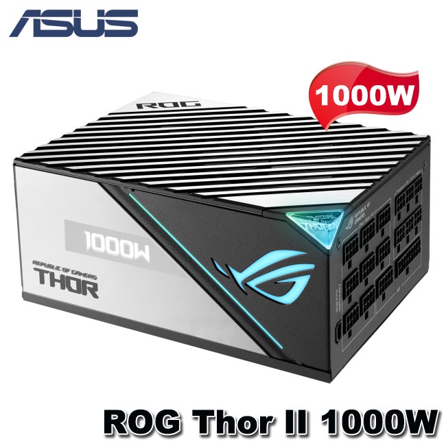 【3CTOWN】含稅 ASUS華碩 1000W ROG Thor II 1000W 80PLUS白金牌 全模組電源供應器