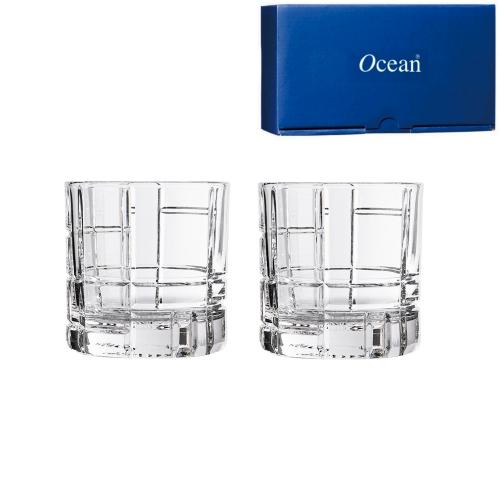 【Ocean】 TRAZE-FTR 威士忌杯 2入禮盒組《拾光玻璃》送禮 烈酒杯