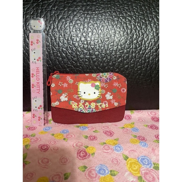 Hello Kitty 和風系列零錢包&amp;面紙盒—2002年