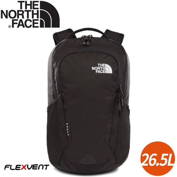 【The North Face 26.5L VAULT 後背包《黑》】3KV9/電腦包/書包/15吋筆電包/後/悠遊山水