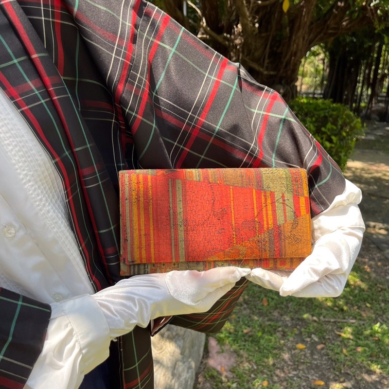 色差⚠️日本古董包古物古著復古口金包手拿包