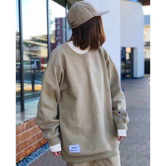 WTAPS CHAMPION ACADEMY CREW NECK X-LARGE | angeloawards.com