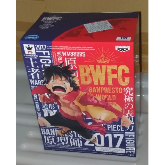 代理版 景品 海賊王 航海王 BWFC 頂上決戰 世界大賽 Vol.4 魯夫