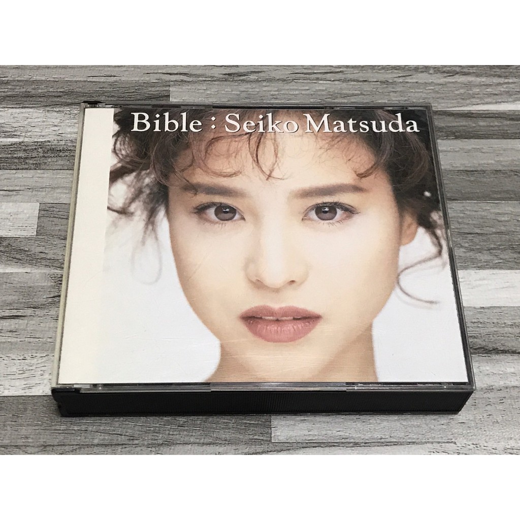 【春嬌日韓二手CD】｜碟片佳｜松田聖子 BiBLE:Seiko Matsuda (附歌詞+寫真小卡+回函卡) 1002
