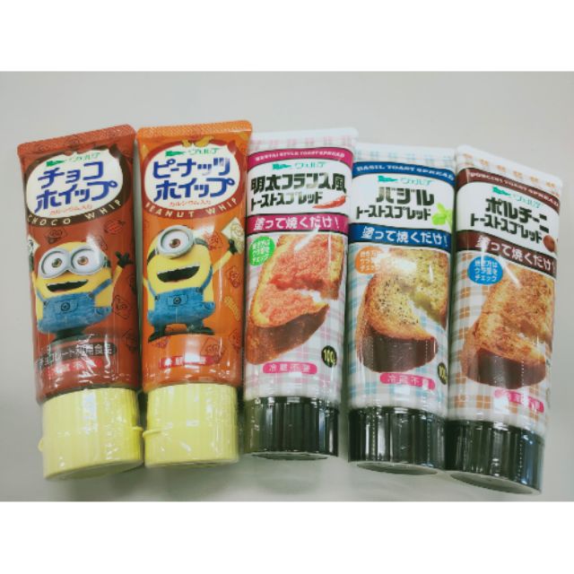 日本代購中島董吐司抹醬花生巧克力羅勒明太子牛肝菌 蝦皮購物