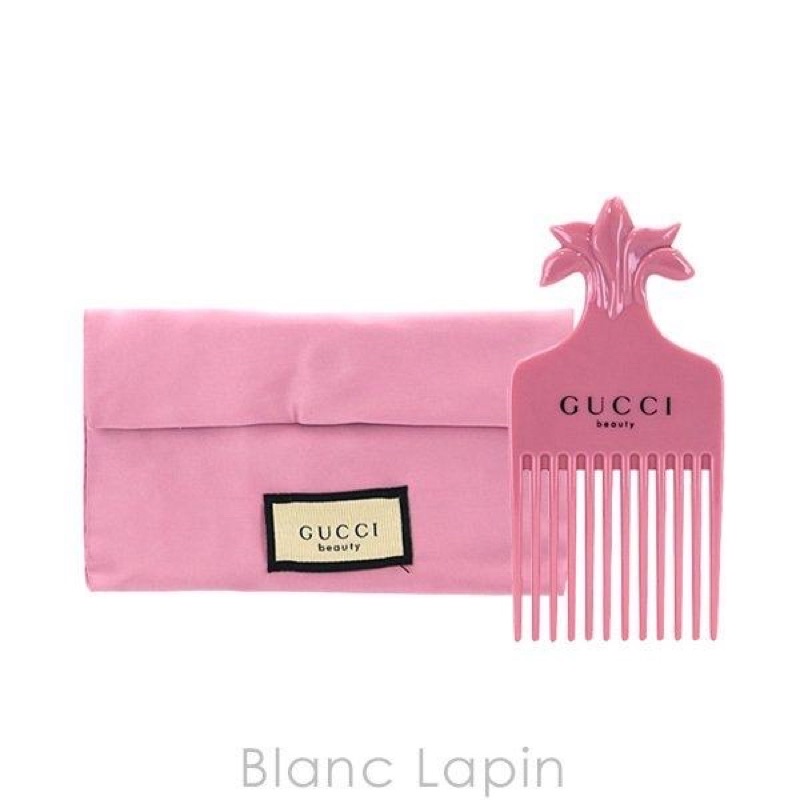 結束營業全賣場降價出清 現貨 公司貨 GUCCI 華麗梔子花復古優雅梳具組 (梳子+收納包)