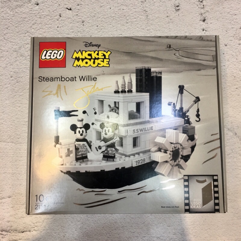 迪士尼經典之作玩家級收藏現貨兩組出清價Disney LEGO 21317 威利號汽船米奇樂高現貨