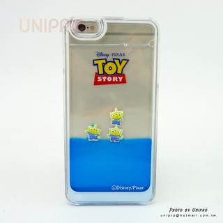 iPhone6 Plus 5.5吋 迪士尼 三眼怪游泳 Alien 清涼 漂浮 手機殼 玩具總動員i6+