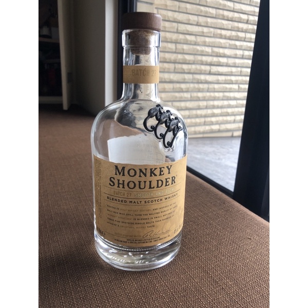 Monkey shoulder 空酒瓶