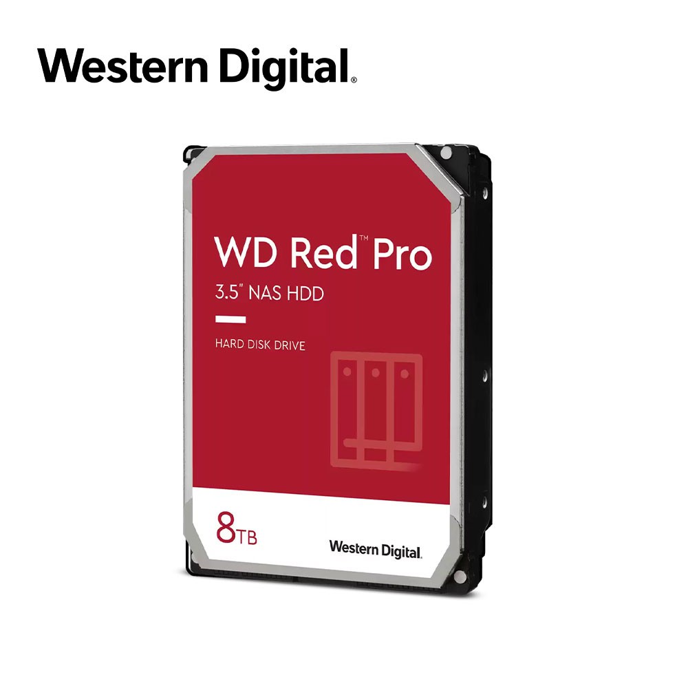 WD8003FFBX 旗艦紅標 8TB 3.5吋NAS硬碟 現貨 蝦皮直送