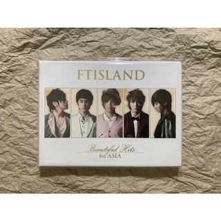 韓國首席美男樂團-FTISLAND-無敵首選 二手CD+DVD韓語專輯（臺灣影音典藏版）Beautiful Hits