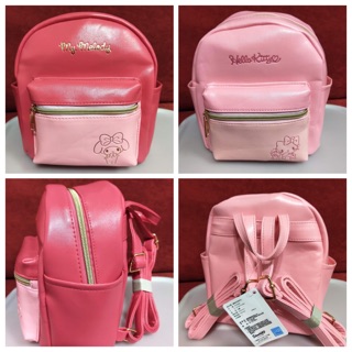 三麗鷗 Hello kitty KT 後背包 Kitty 小後背包 美樂蒂 繽紛時尚後背包 卡通背包 雙肩後背包
