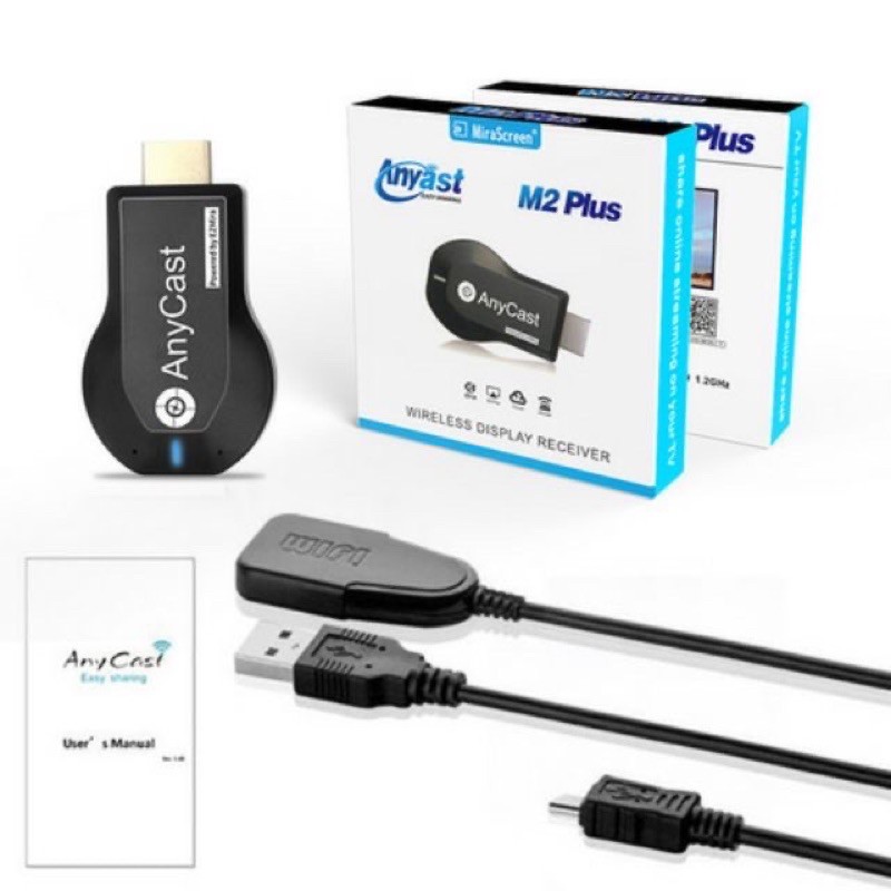 台灣現貨寄出★AnyCast M2 Plus 最新版本 影音傳輸器 手機投屏 無線 HDMI 接收器