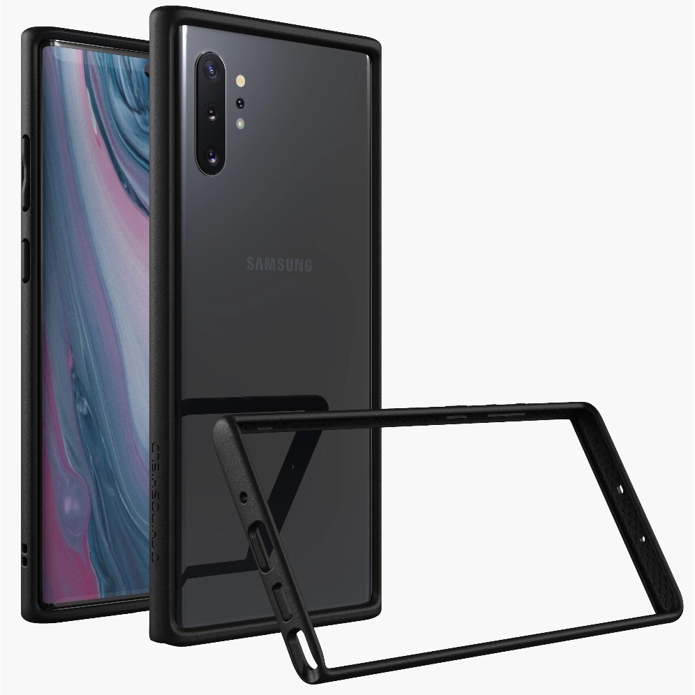 Samsung Galaxy Note10+ 犀牛盾CrashGuard防摔邊框殼 黑