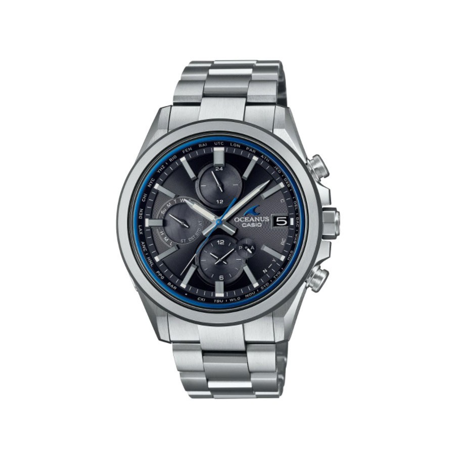 日本原裝正品】卡西歐錶 CASIO OCEANUS 太陽能電波手錶 男錶 新產品發售 OCW-T4000-1A 鈦金屬