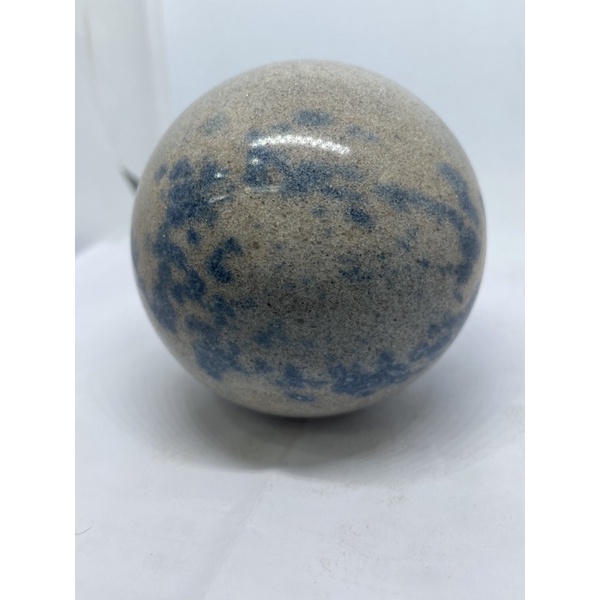 D5969天然原礦 K2寶石 球 擺件 送球座 直徑約：7.51mm