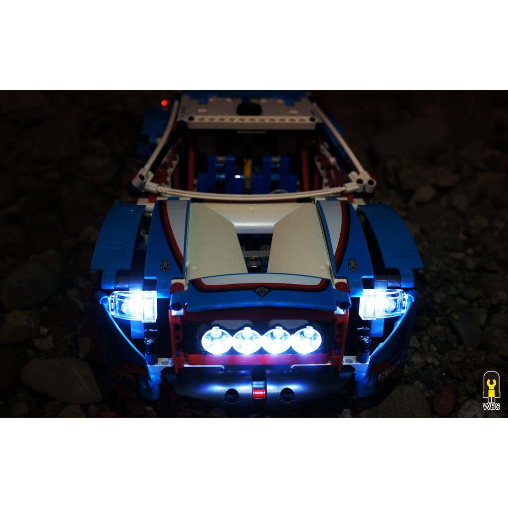 【WBS樂光創意】[不含積木] 42077 Rally Car 拉力賽車 樂高 專用 燈組