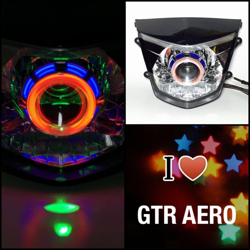 7號工廠 GTR AERO 魚眼 大燈 +全配+直上工資 紅藍惡綠 雙天使眼 多層次 非 LED