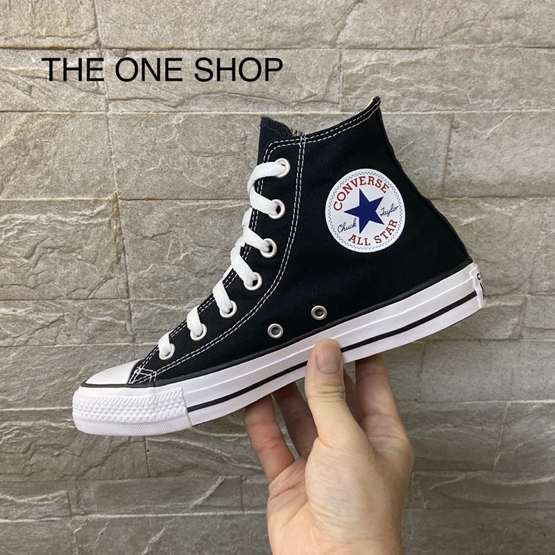 TheOneShop Converse Chuck Taylor 基本款帆布黑色高筒經典款帆布鞋M9160C | 蝦皮購物