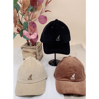 kangol 燈芯絨 秋冬棒球帽 黑/淺卡其/咖啡色