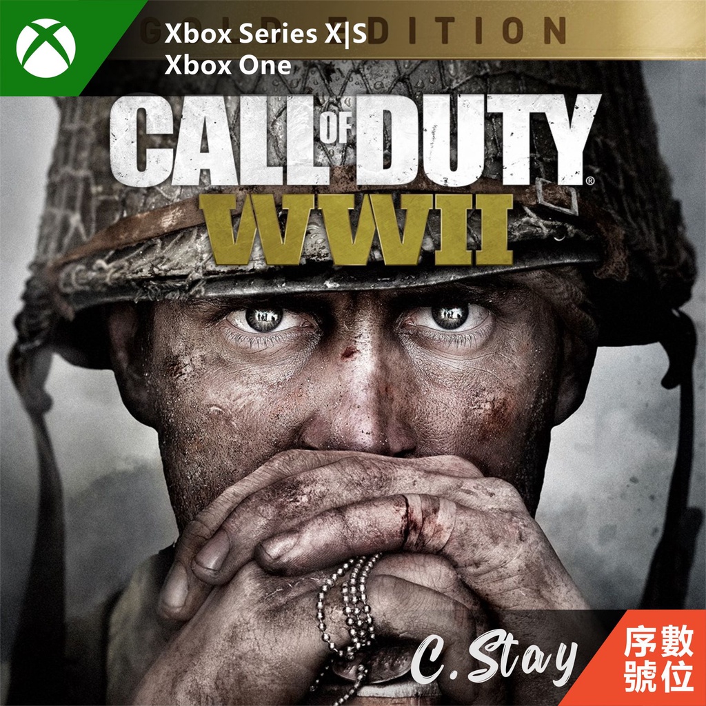 決勝時刻 二戰 黃金版 XBOX ONE SERIES X|S 中文版 COD14