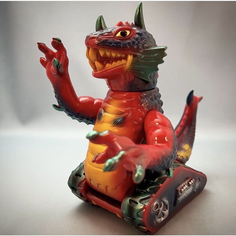 現貨 Mandarake 海獸戰車 軟膠 日本製 設計師玩具