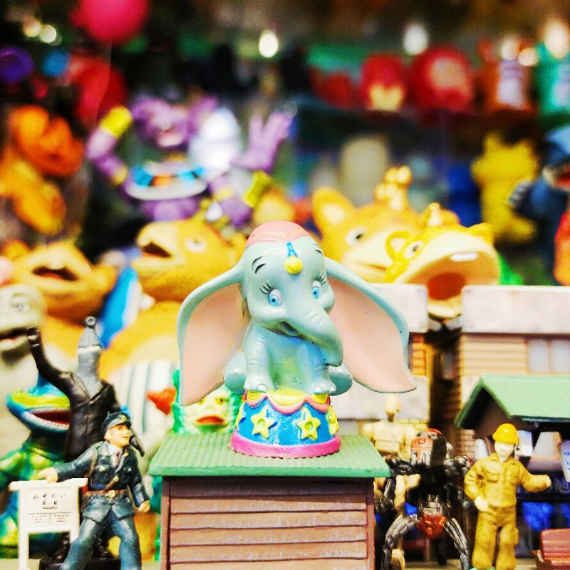 迪士尼 小飛象 Dumbo 玩具 擺飾 公仔 絕版 限定