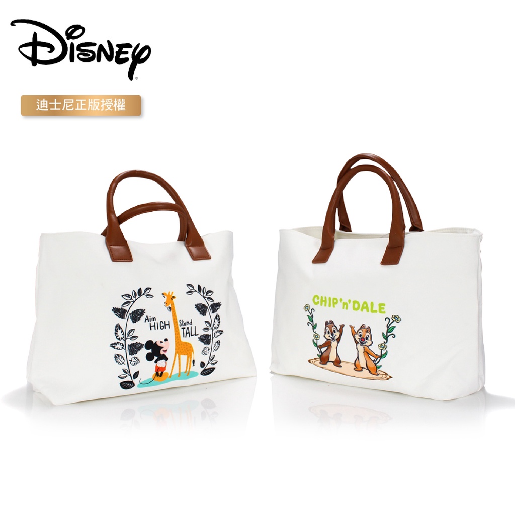 [正版授權] Disney迪士尼 米奇 經典帆布包 水餃包 購物袋 (全新品現貨) 限量品 破盤骨折價