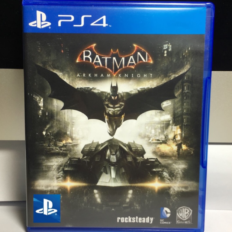 【阿杰收藏】阿卡漢騎士 英文版【PS4二手】 蝙蝠俠 PS4 中古 遊戲 韓文