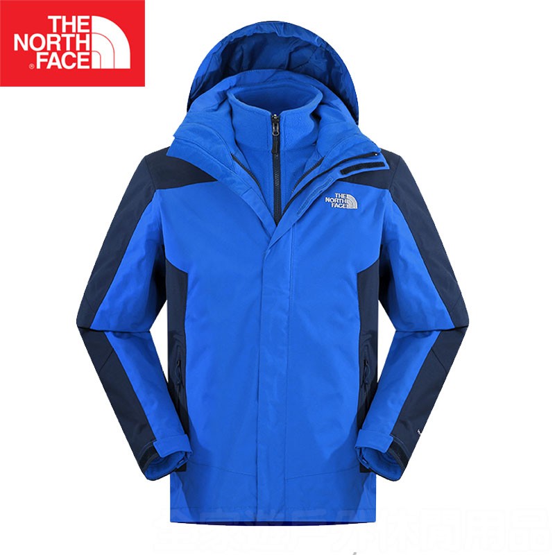 【The North Face 美國】男 HV 刷毛兩件式外套 怪獸藍/宇宙藍/CUG2X8B/北臉外套/北面外套