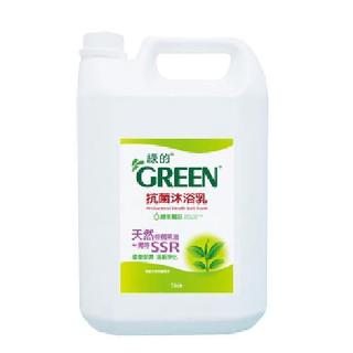 GREEN綠的 抗菌沐浴乳-綠茶 3800ml(1加侖/桶)[大買家]