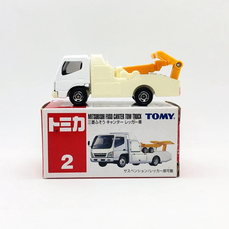 【現貨】TOMICA 多美 NO.2 舊藍標 MITSUBISHI FUSO CANTER TOW TRUCK 拖吊車