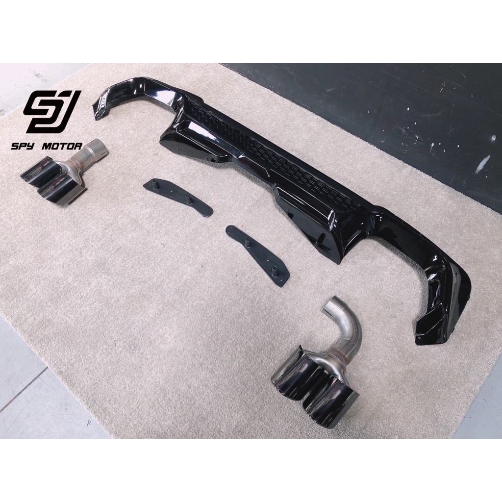 【SPY MOTOR】BMW G01 X3M後下巴 尾飾管