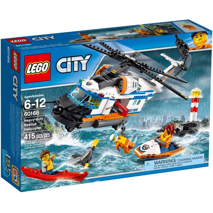 【GC】 LEGO 60166 City Coast Guard 重型救援直升機