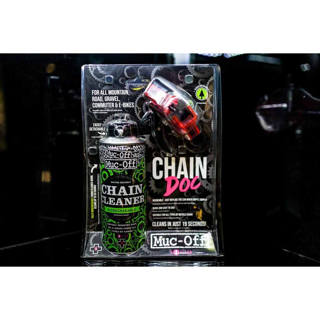 ✝信念單車✝ Muc-Off Bio Chain DOC 鏈條清潔劑+洗鏈器 / 油品