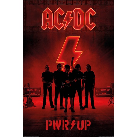 AC/DC -Power Up 英國進口搖滾音樂海報