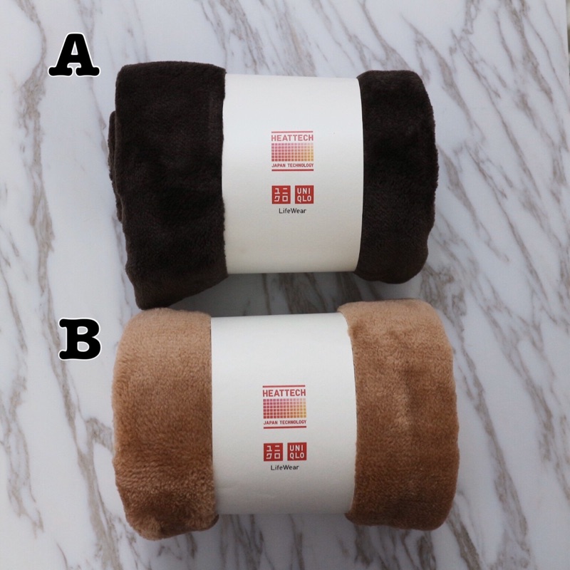 全新現貨 Uniqlo 刷毛毯heattech保溫刷毛毯感謝祭限量滿額禮全新未拆封 蝦皮購物